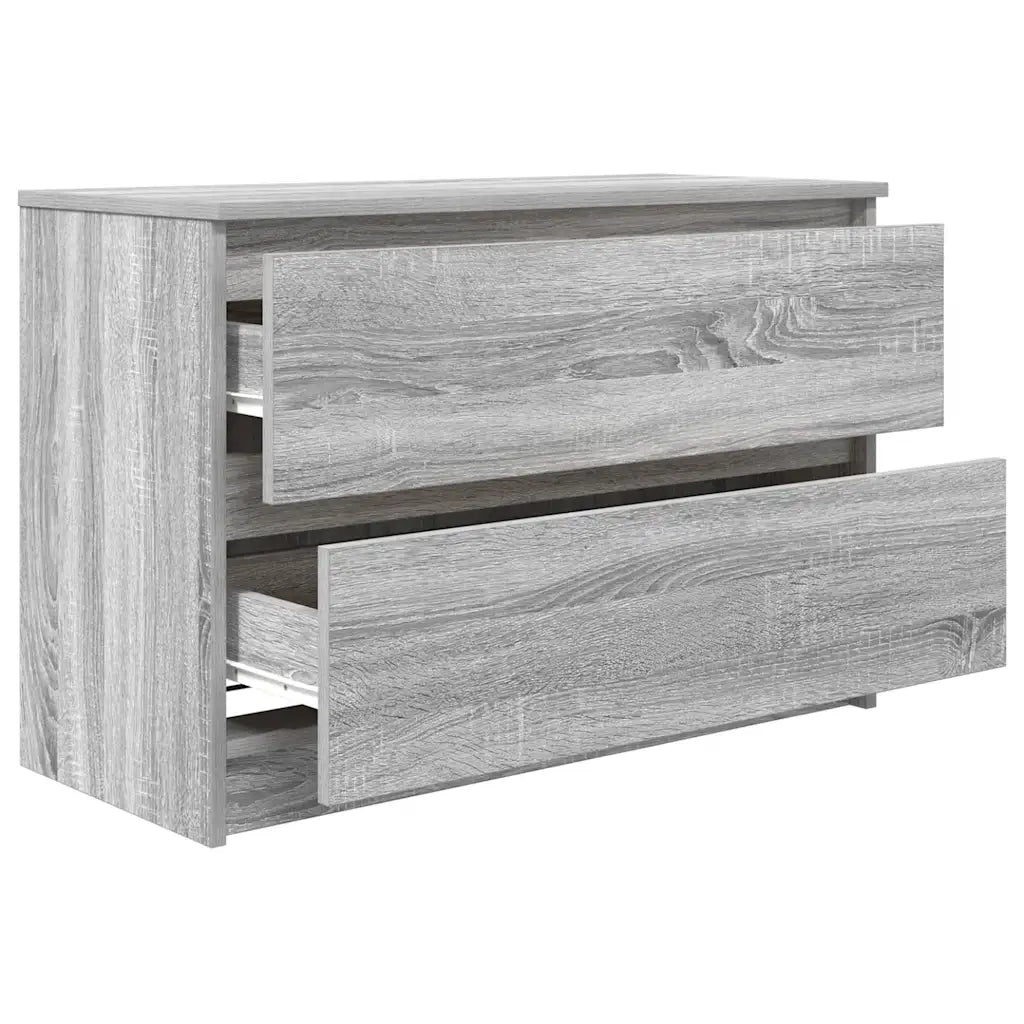 Mobile Porta TV Grigio Sonoma 80x35x54 cm in Legno Multistrato