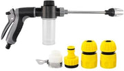 Hogedrukreiniger portatile - Rotazione 360° ergonomico della spruzzatrice in acciaio inossidabile - tubo spruzzatore ad alta pressione - per autolavaggio, irrigazione, giardinaggio, giardini, casa, balcone, terrazzo, garage