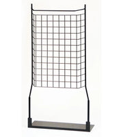 Griglia salvaustioni con piedistallo 37x18x83 cm per stufe a pellet e legna con appendino superiore