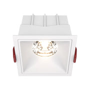 Maytoni Alfa LED faretto incasso quadrato bianco 15W 3000K