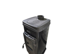 la nordica stufa a legna super junior col. verde cod:ferx.vit53411