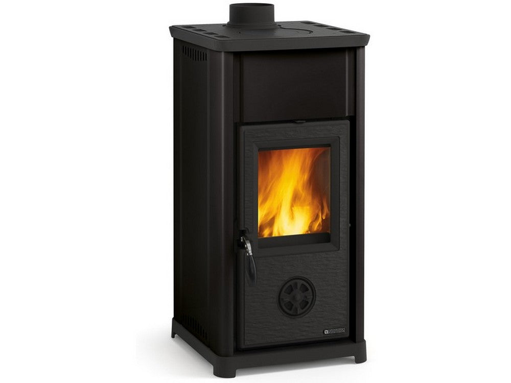 la nordica stufa a legna tea col. nero antracite cod:ferx.vit50566