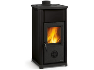 la nordica stufa a legna tea col. nero antracite cod:ferx.vit50566