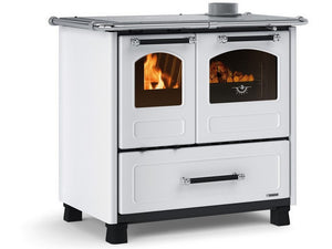 la nordica cucina a legna family 4,5 col. bianco cod:ferx.vit49555