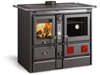 la nordica termocucina a legna termorosa xxl dsa 4.0 col. nero antracite cod:ferx.vit53912