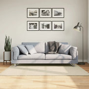 Tappeto a Pelo Corto HUARTE Morbido e Lavabile Crema 120x170 cm 375038