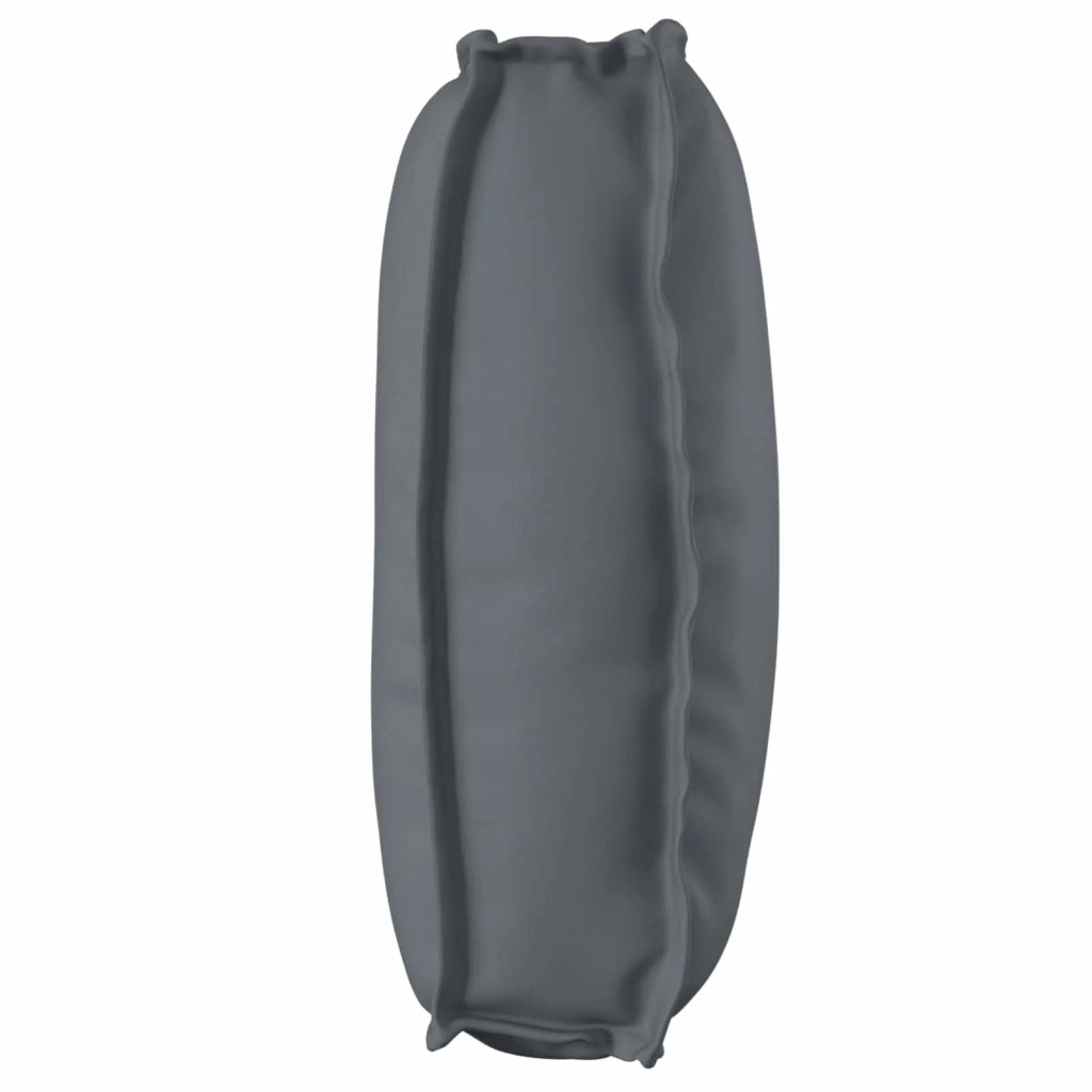 Cuscino Antracite 120 x 50 x 12 cm Tessuto Oxford 42001548