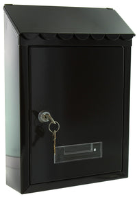 cassetta postale acciaio"garden"nera tx0080 cod:ferx.9017