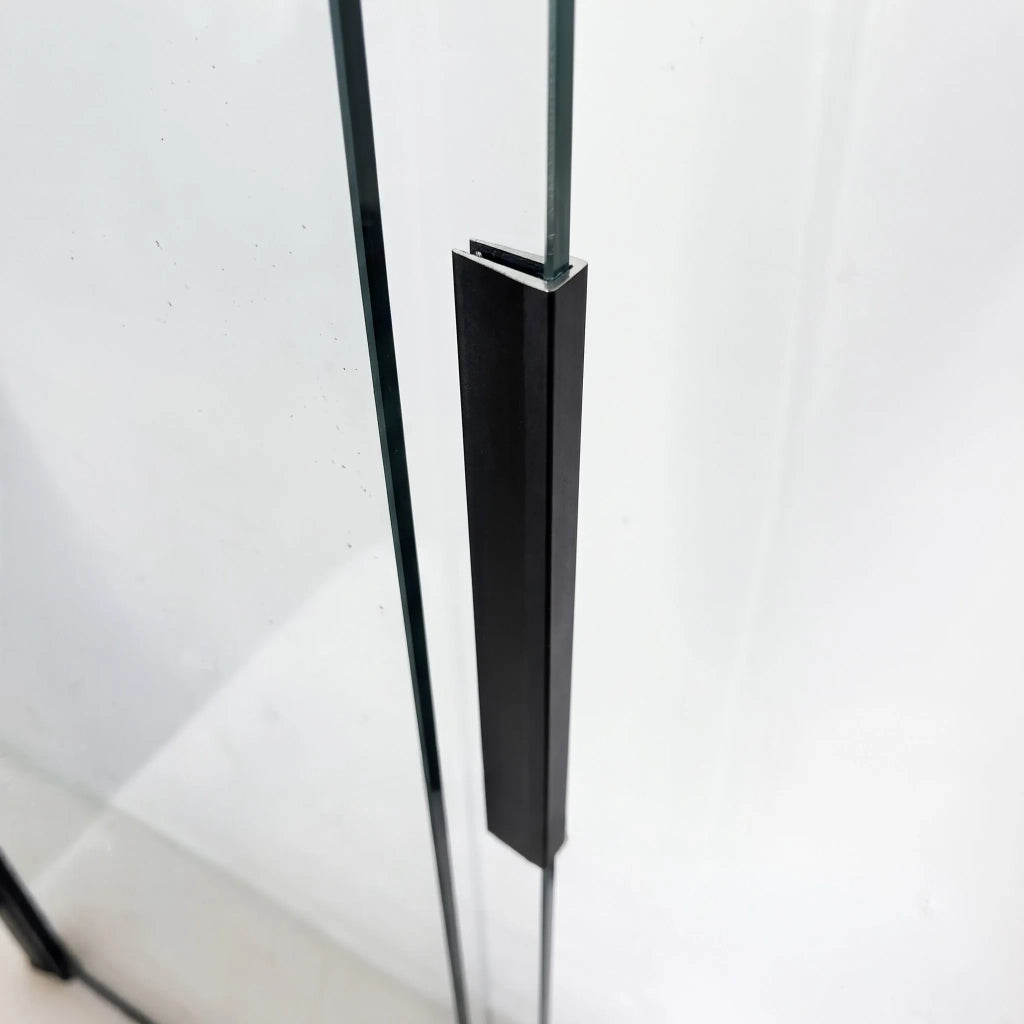 Paravento Vasca Scorrevole Rea Dario Black 100