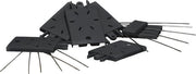 Kit di protezione per uccelli e piccioni con spine - Protezione per piccioni senza danni all'ambiente 

 o alternativamente 

Kit di protezione per uccelli e piccioni con spine - Protezione ecosostenibile per piccioni