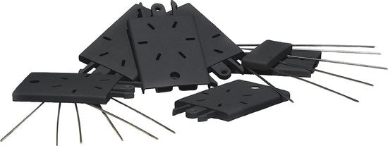 Kit di protezione per uccelli e piccioni con spine - Protezione per piccioni senza danni all'ambiente 

 o alternativamente 

Kit di protezione per uccelli e piccioni con spine - Protezione ecosostenibile per piccioni