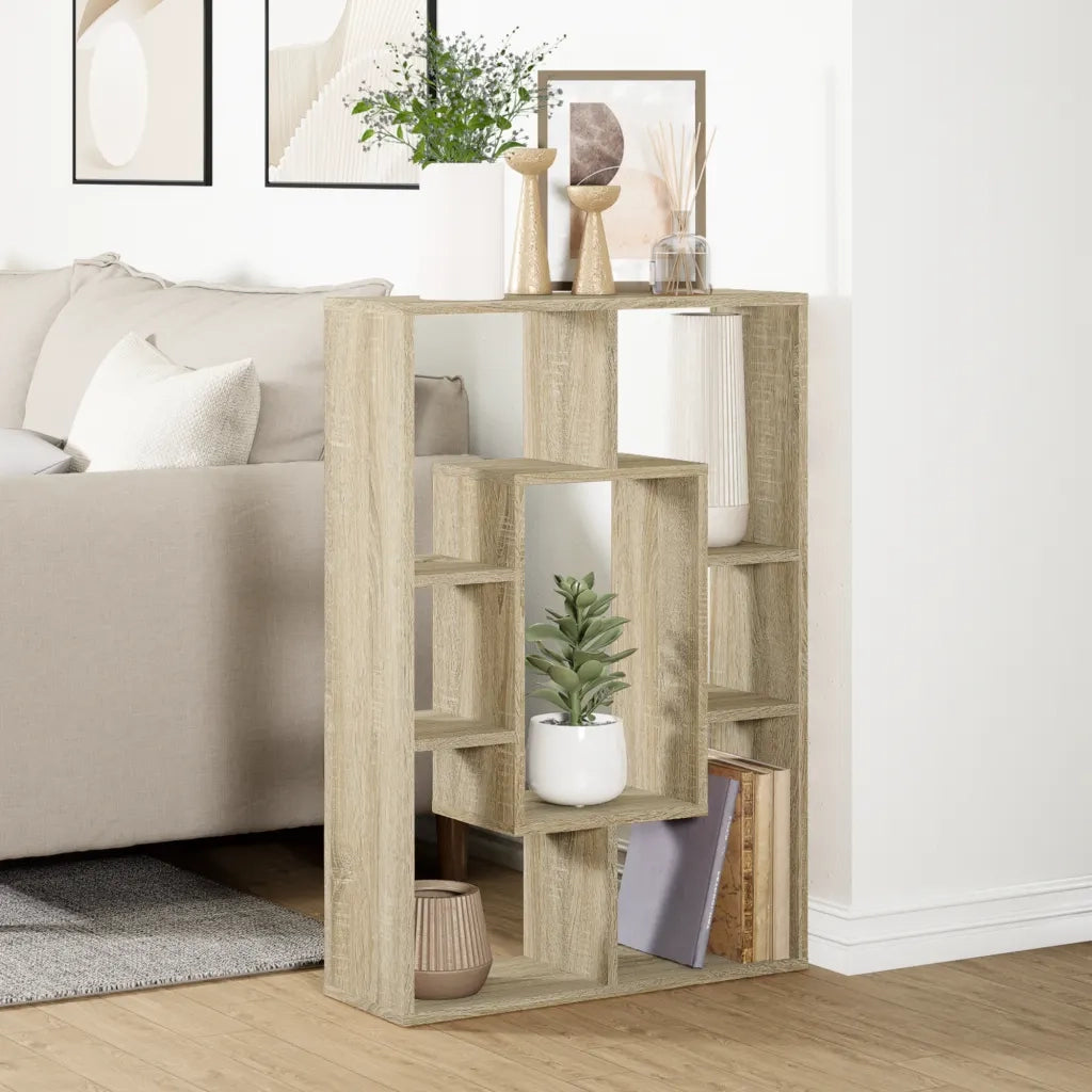 Libreria Rovere Sonoma 63x20x90 cm in Truciolato 858140