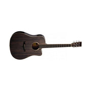 Chitarra acustica tanglewood tw5cebs winterleaf black shadow gloss