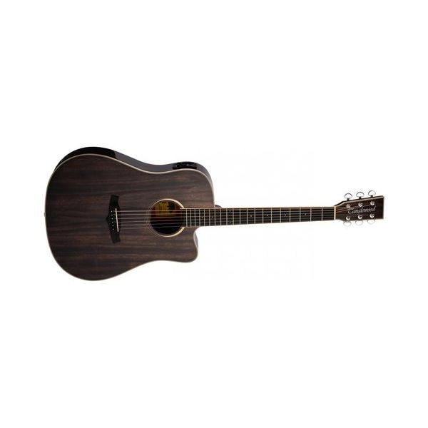 Chitarra acustica tanglewood tw5cebs winterleaf black shadow gloss