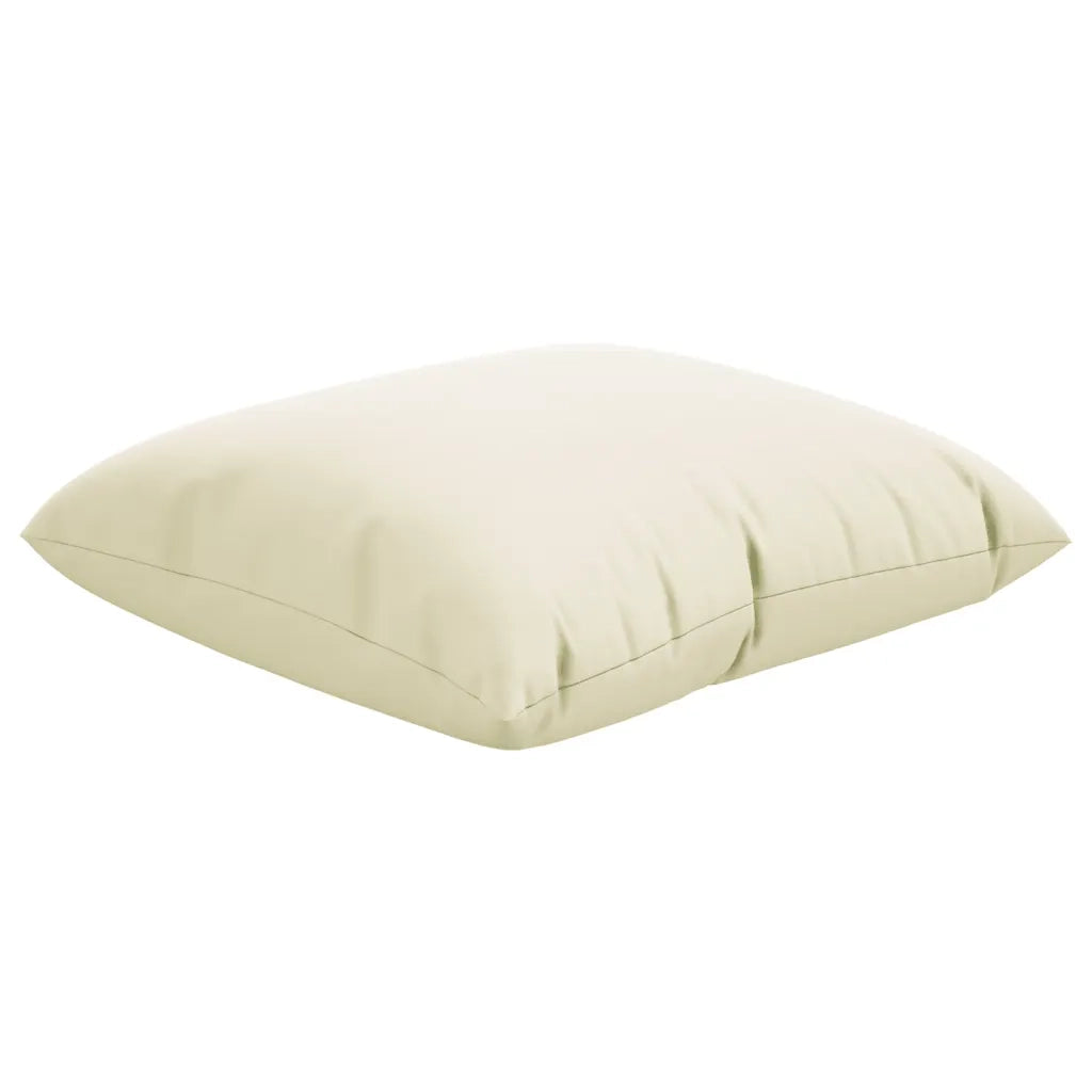 vidaXL Cuscini per Divano 4 pz Crema 60x60 cm in Tessuto