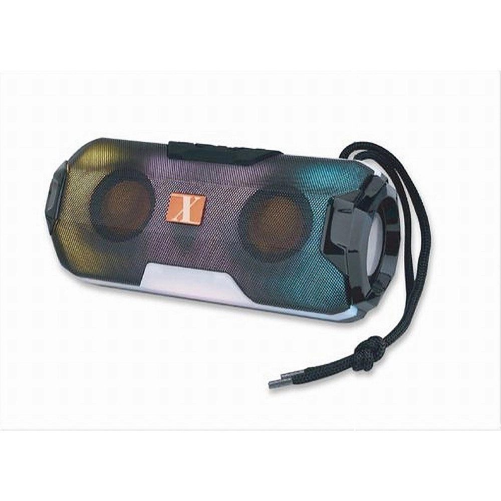 Trade Shop - Cassa Altoparlante Audio Portatile Bluetooth 10w Con Luce Led Effetto Rgb Tg-143 -