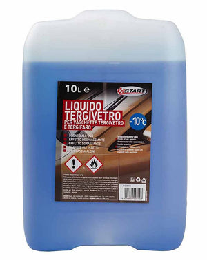 Liquido tergivetro effetto deghiacciante -10Â°C 10L