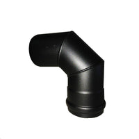 Tubi stufa a pellet acciaio mm 80 cm 25 50 100 curva 45° 90° T rosone condensa GOMITO 90° MF 80 MM