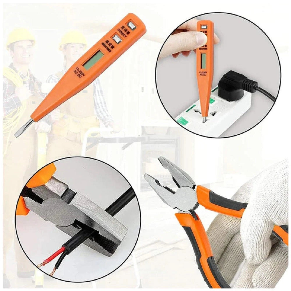 Trade Shop - Kit Attrezzi Multiuso 8 In 1 Valigia Cassetta Con 8 Strumenti Fai Da Te Q-jy20 -