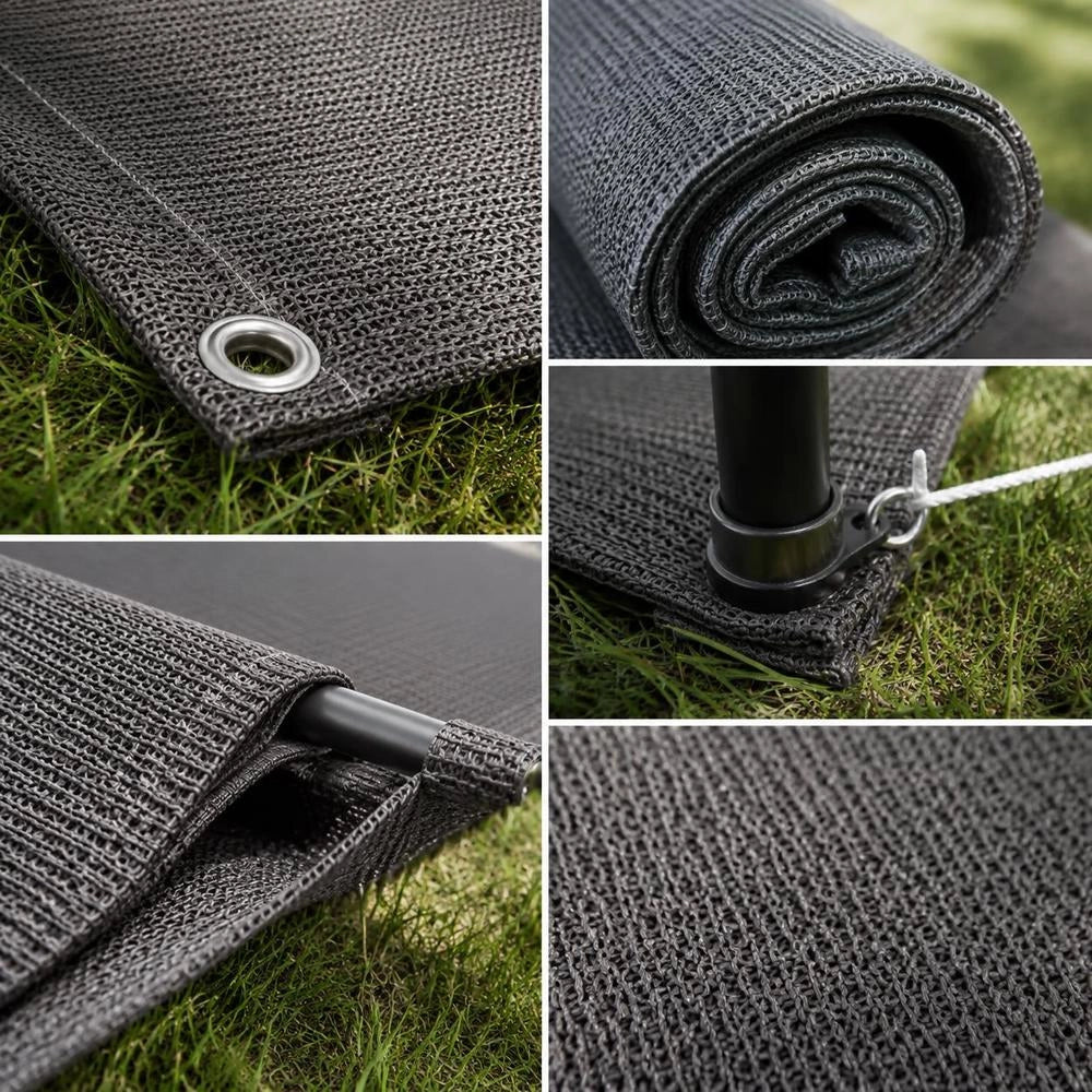 Tent Carpet 250 X 300 Cm Anthracite