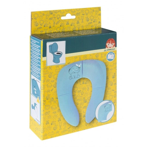 Riduttore WC per Bambino Colorato Blu Adattatore Sedile Water Bagno Universale