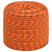 Corda per barca Arancione 10 mm 100 m in Polipropilene 152667