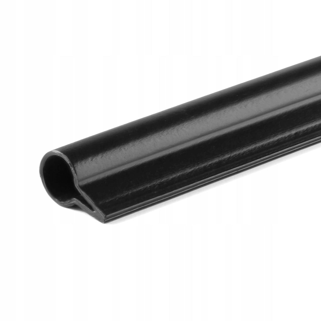Clip KADAX da 19 cm per nastro per recinzione, ganci per nastro per recinzione, neri, 2 pezzi