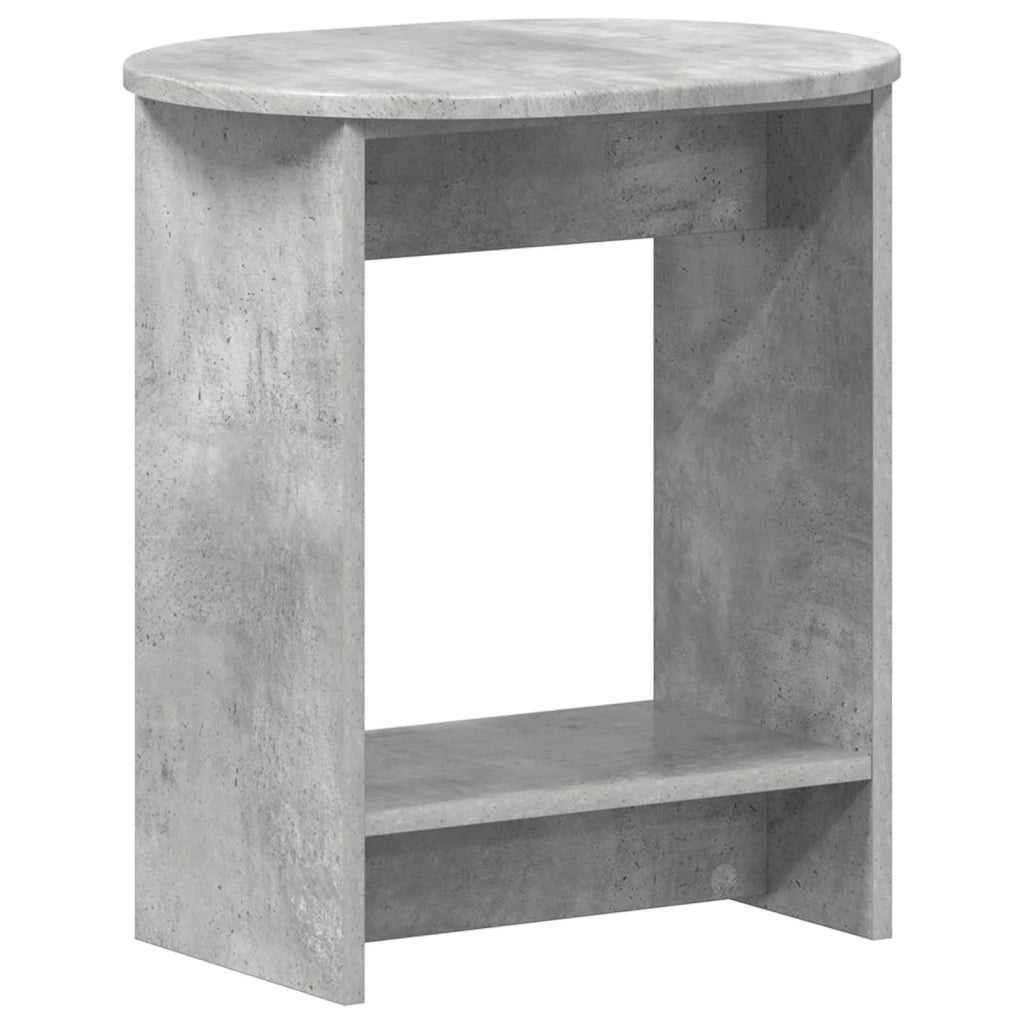 Tavolo laterale Grigio Cemento 50 x 39,5 x 55 cm 899855