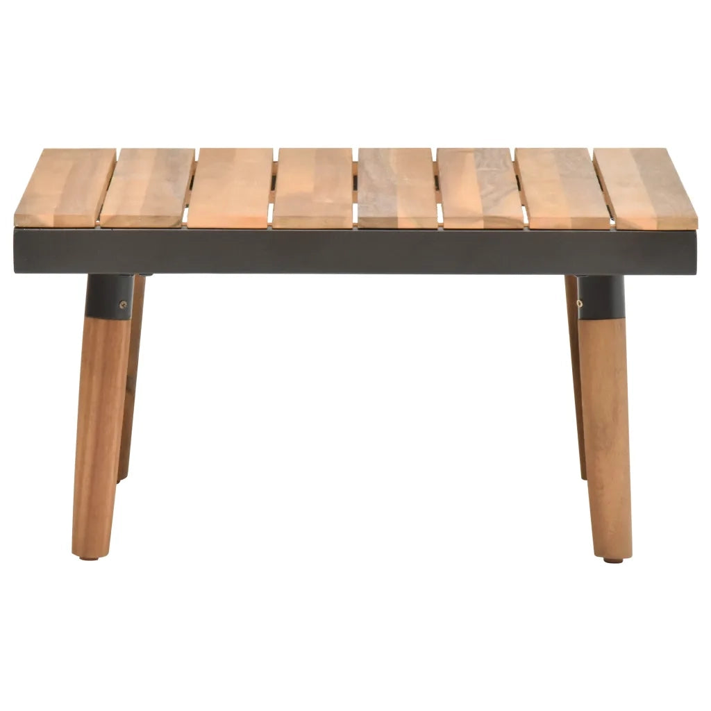 Set Divani da Giardino 4 pz con Cuscini in Massello di Acacia cod mxl 52048