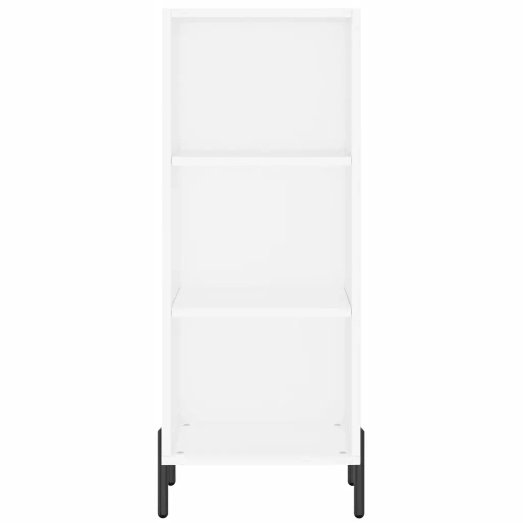 Credenza Bianca 34,5x34x180 cm in Legno Multistrato 3200329