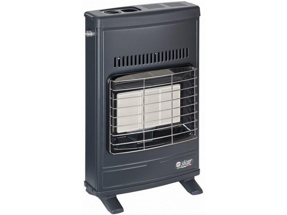 stufa ad infrarossi metano ventilata a parete 4.200 w col. grigio cod:ferx.vit54494