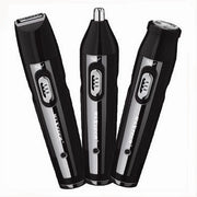 Trade Shop - Rasoio Rifinitore Trimmer Per Peli Naso Orecchie Sopracciglia 3x1 Rif-na012 -