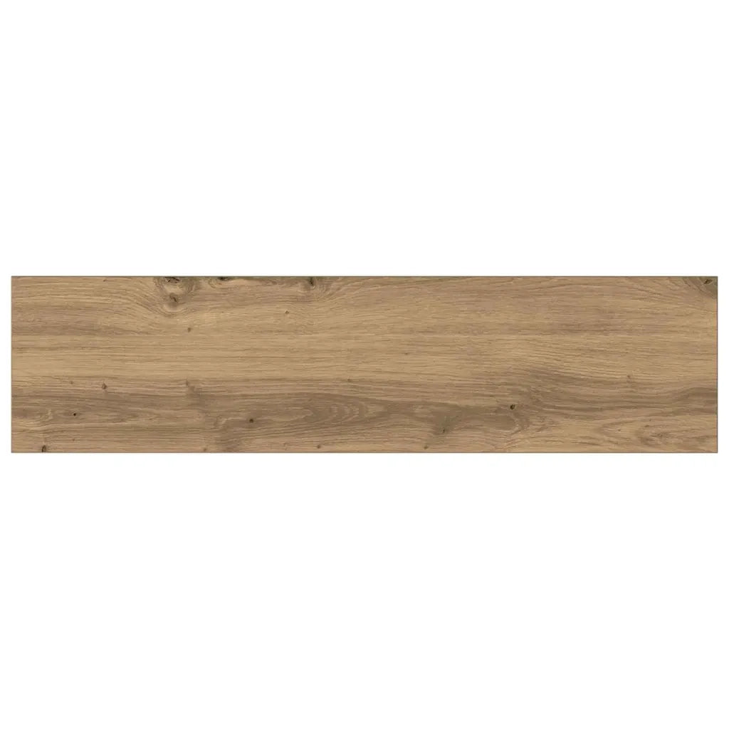 vidaXL Scaffale 4 pcs Marrone 80 x 20 x 1.5 cm Legno multistrato