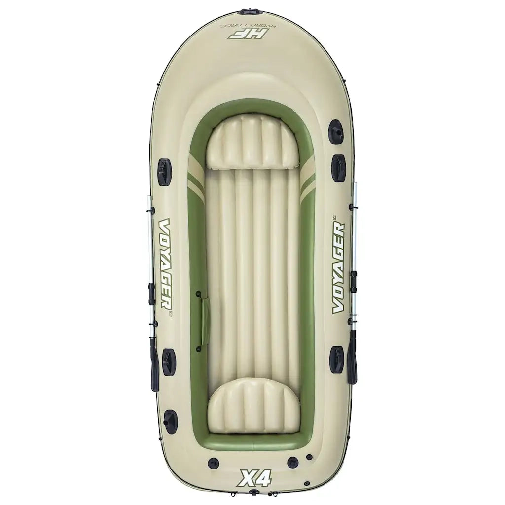 Best Way Zattera gonfiabile Beige 350 x 140 x 46 cm PVC 42007940