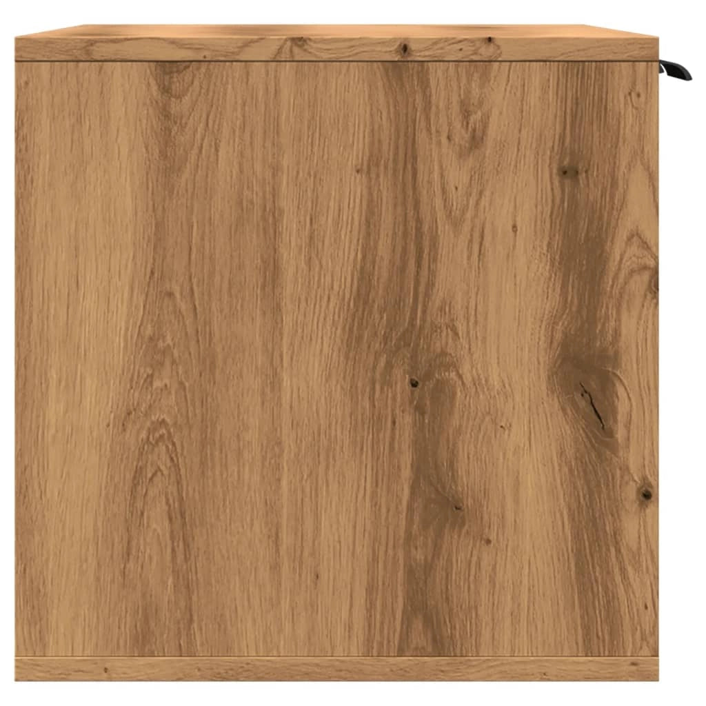 Mobiletto per lettiera per gatti fatto a mano 60 x 40 x 40 cm marrone 02_0043307