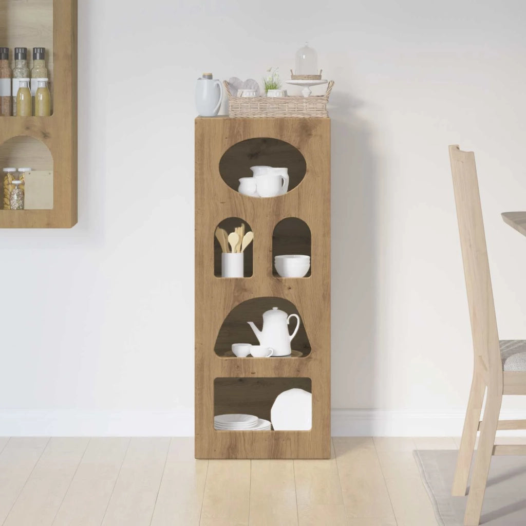 Credenza | Madia | Buffet da pranzo | Armadio da pranzo Rovere artigianale 40 x 35 x 100,5 cm