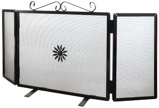 parascintille per caminetti 3 ante cm. 97x58 h cod:ferx.vit48950