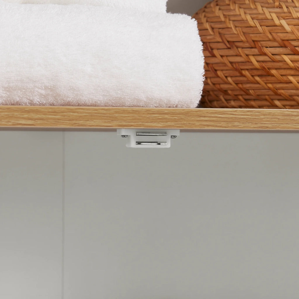 Mobile Bagno Mobile Cucina Mobile Studio Armadio Alto Colonna Scaffale BZR44-W
