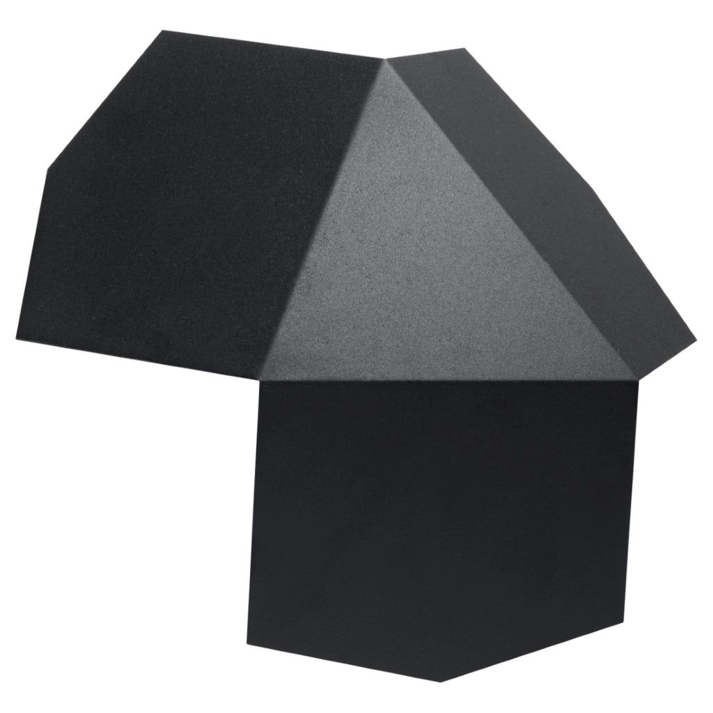 Applique TRIANO nera metallo 2 luci G9 Pure Lume PU.0425