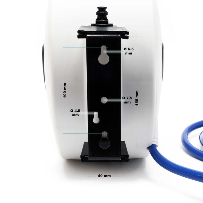 Avvolgitubo automatico 15 metri Avvolgitore tubo aria compressa a parete
