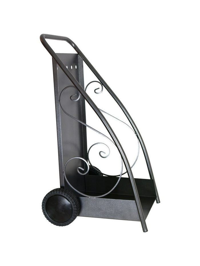 carrello portalegna classico cm. 40x52x90 h cod:ferx.vit28641