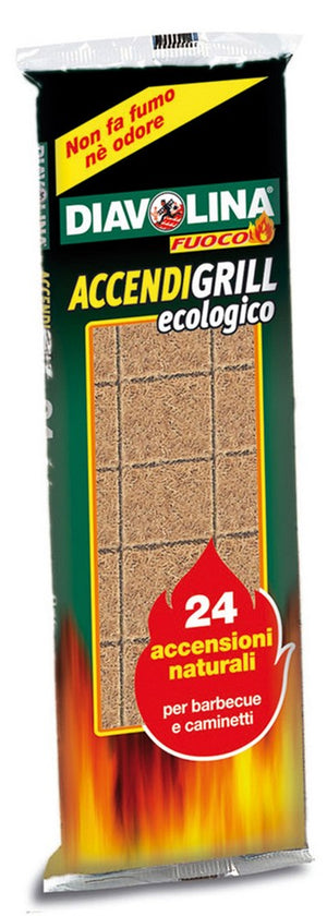 accendifuoco ecologica 24 cubetti cod:ferx.vit16037