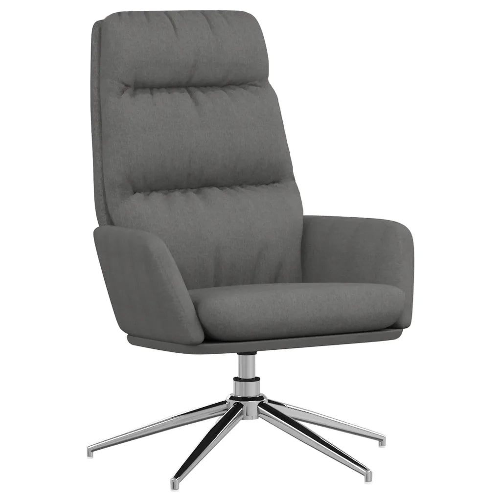 Poltrona Relax Grigio Chiaro in Tessuto 341130