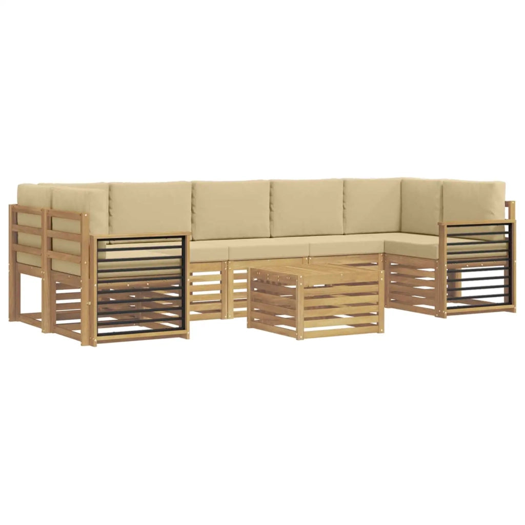 Set divani Legno di Acacia Massello
