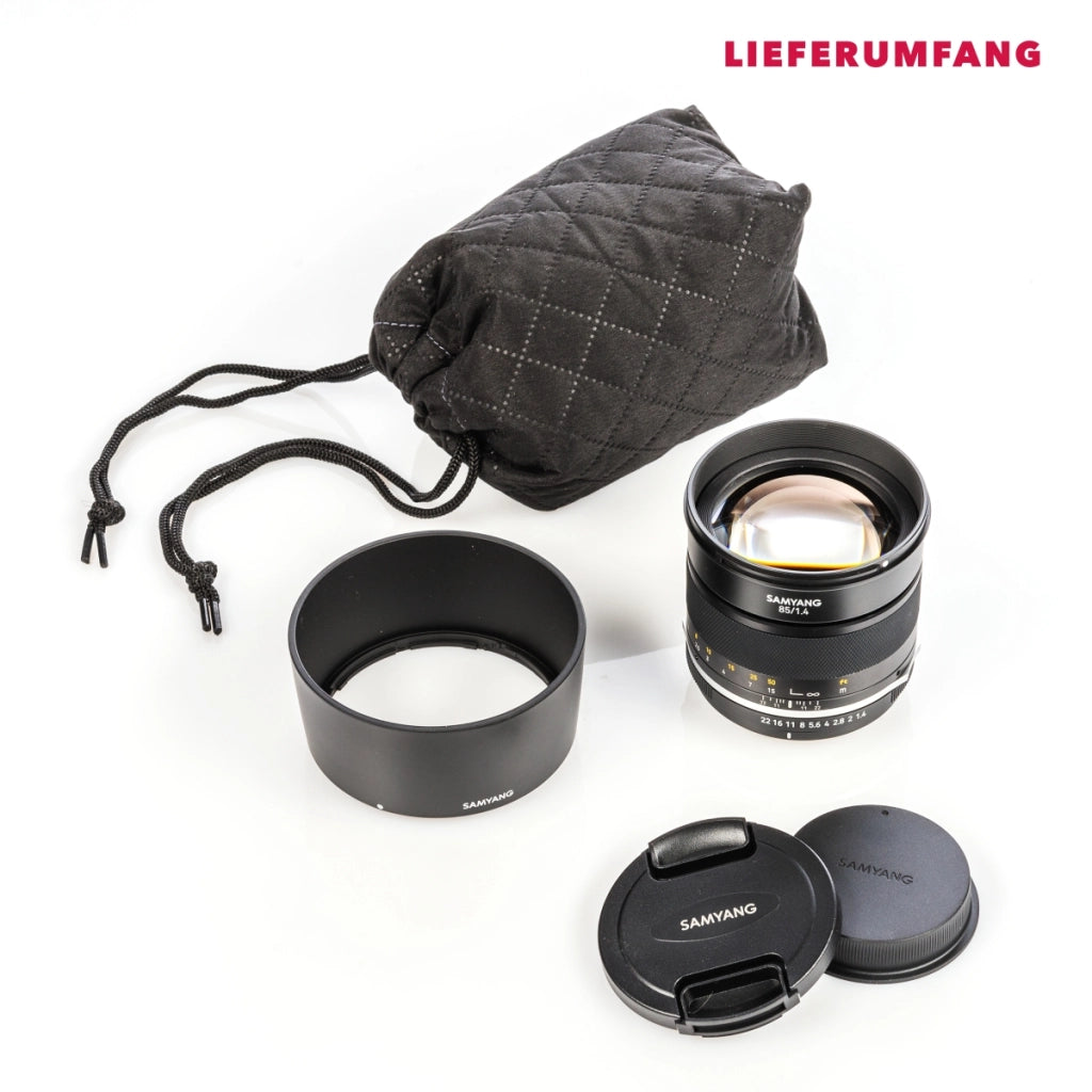 MF 85mm F1.4 MK2 per Nikon F AE - Obiettivo per ritratti con messa a fuoco manuale per Nikon F Mount full frame e APS-C a focale fissa, di seconda generazione per Nikon