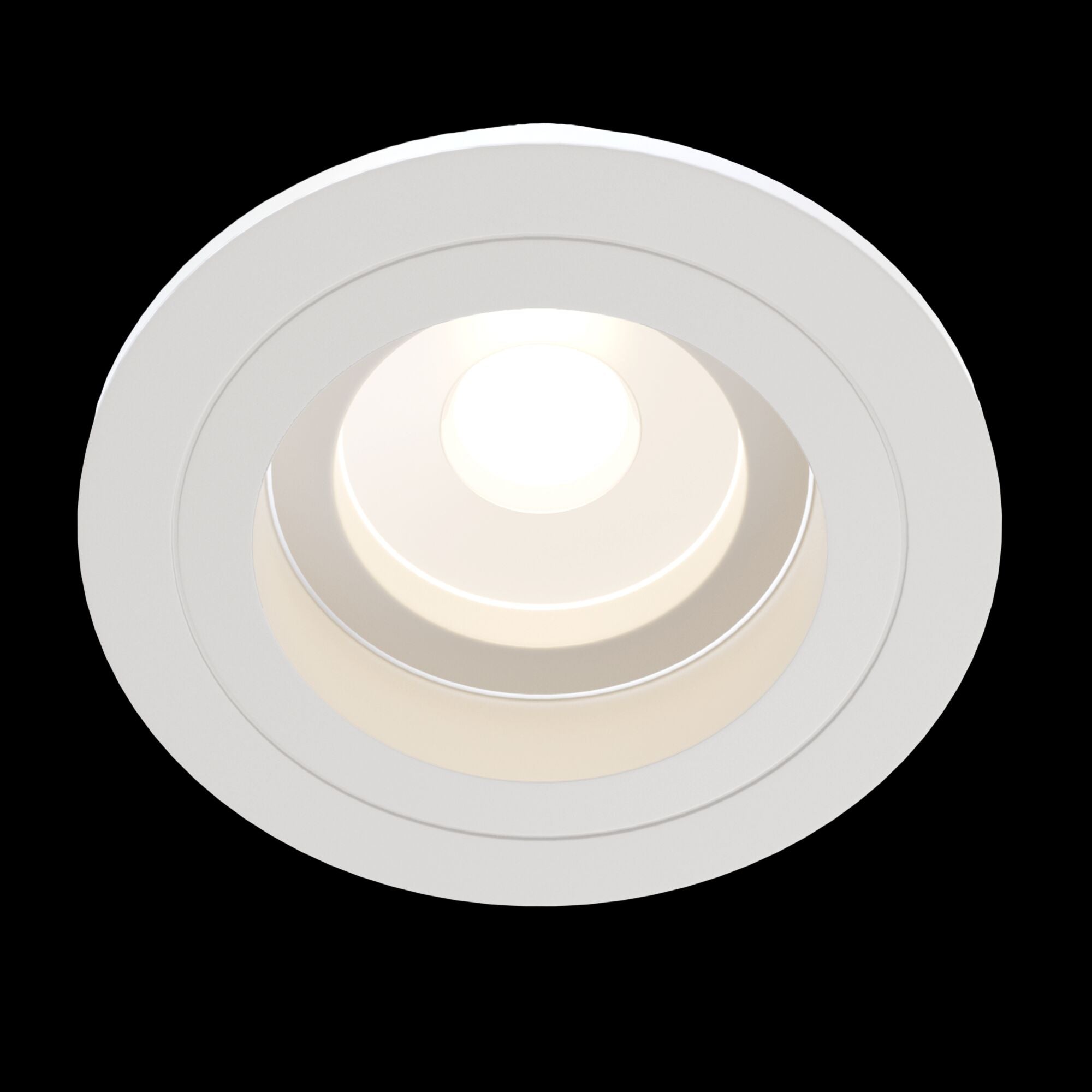 Faretto da incasso Downlight in Alluminio Atom Bianco