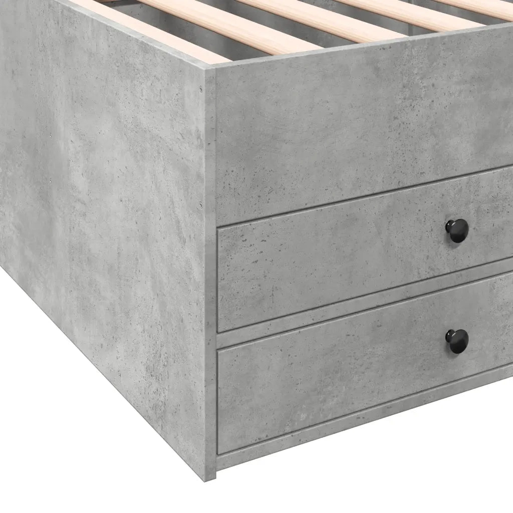 Divano Letto con Cassetti senza Materasso 90x190 cm