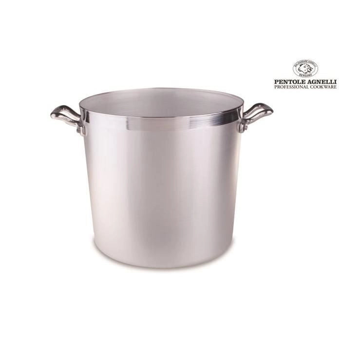 Agnelli Pentola cilindrica in alluminio con due manici 22 cm Family