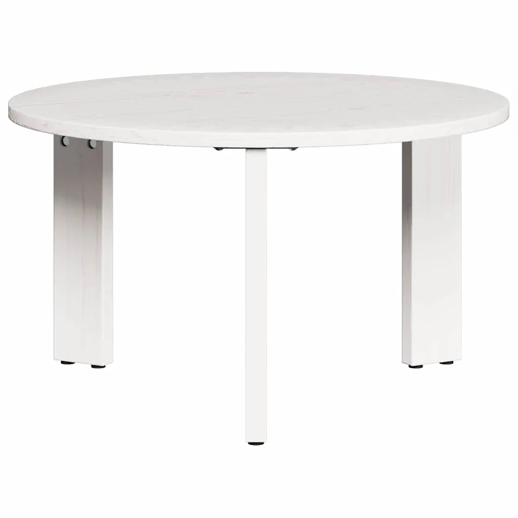 vidaXL Tavolino da salotto 2 pcs Bianco 47.5 x 47.5 x 27 cm