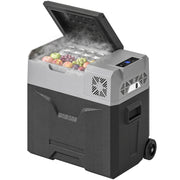 Frigorifero Portatile per Auto 50L ¨C zephmum ¨C Grigio 58.6x37.8x54.5cm